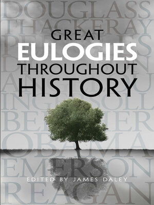 cover image of Great Eulogies Throughout History